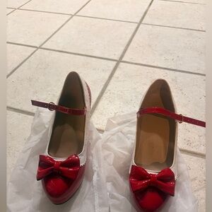 Red Bow Women's Shoes